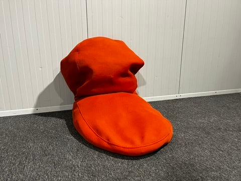 IKEA sittsäck i orange-röd färg