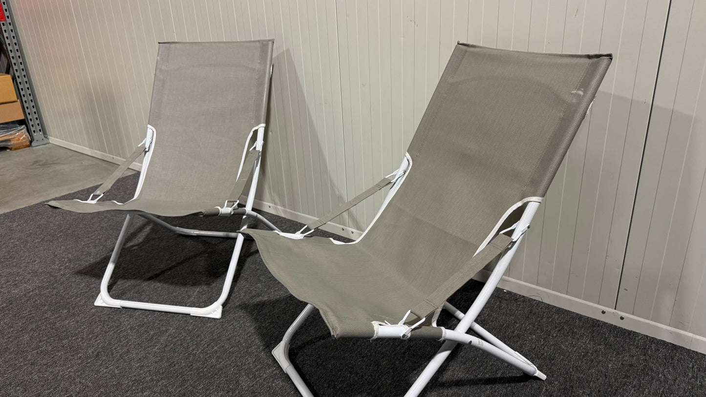 Grå solstolar från Mio