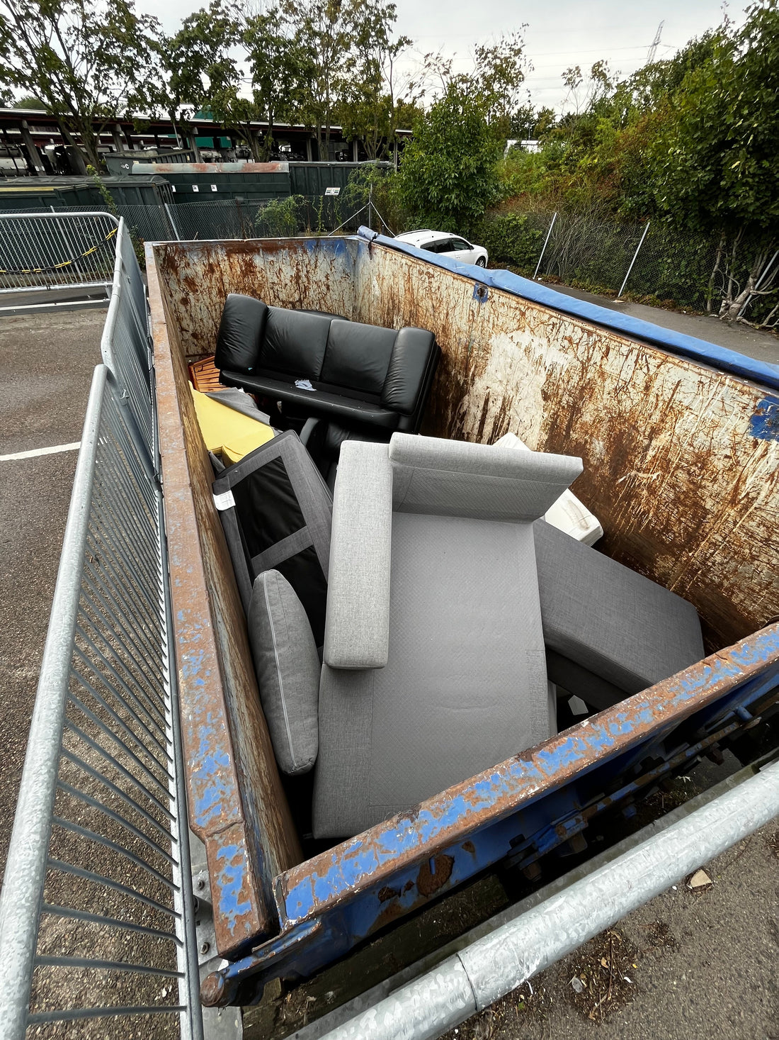 Låt soffan slippa soptippen