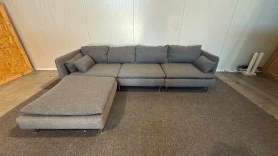 Begagnad IKEA Söderhamn soffa med divan