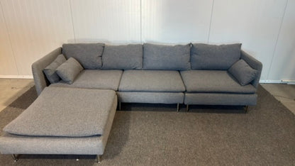 Begagnad IKEA Söderhamn soffa med divan