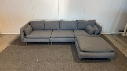Begagnad IKEA Söderhamn soffa med divan