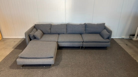 Begagnad IKEA Söderhamn soffa med divan