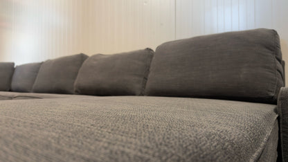 Begagnad IKEA KIVIK hörnsoffa med schäslong