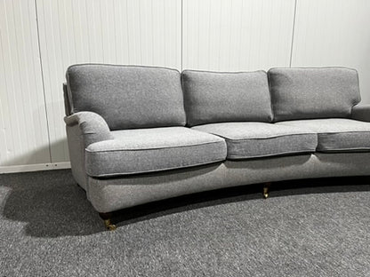 Grå Howard-soffa