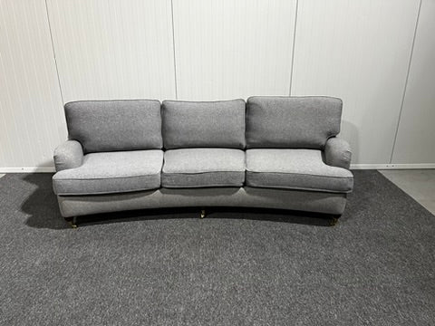 Grå Howard-soffa