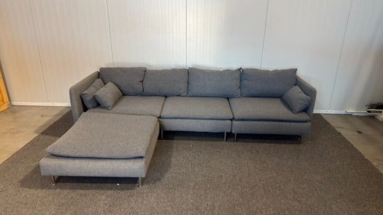 Begagnad IKEA Söderhamn soffa med divan