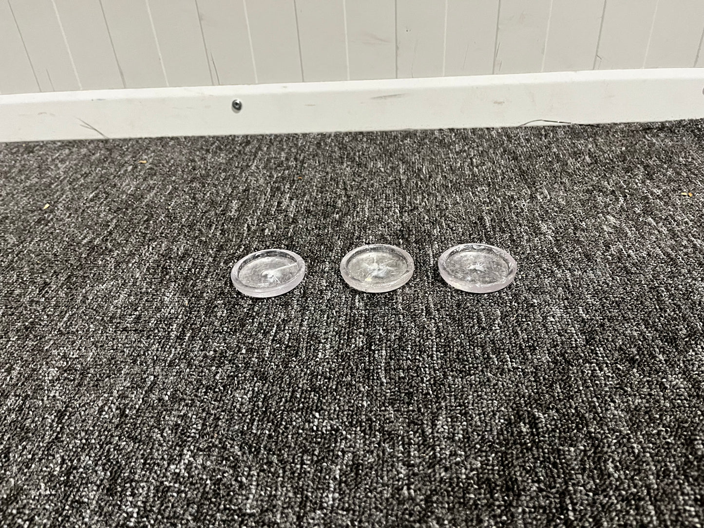 Plastmöbelunderlägg – 3 stycken