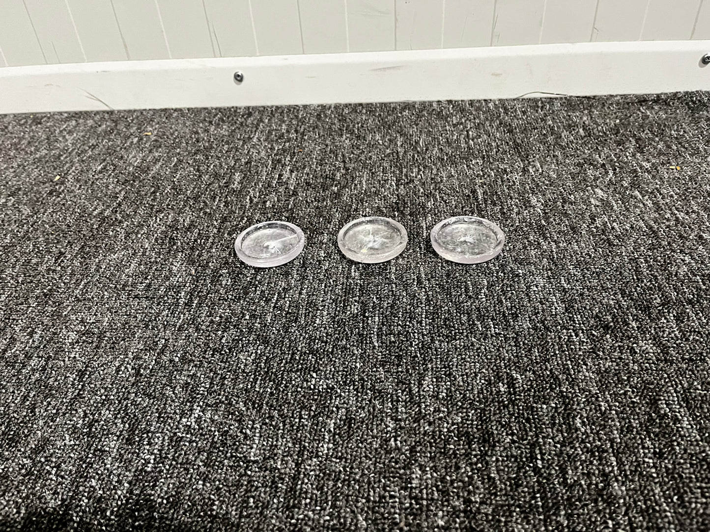 Plastmöbelunderlägg – 3 stycken