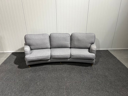 Ljusgrå Howard-soffa