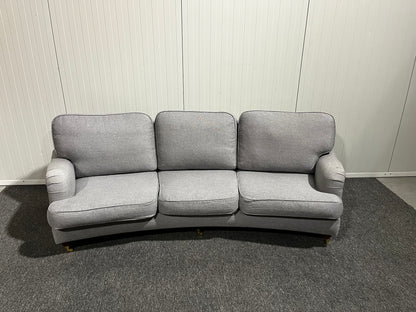 Ljusgrå Howard-soffa