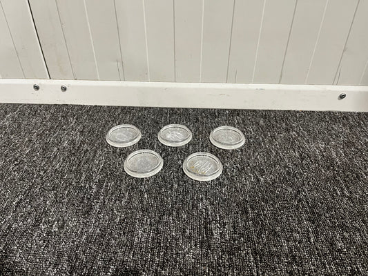 Plastmöbelunderlägg – 5 stycken