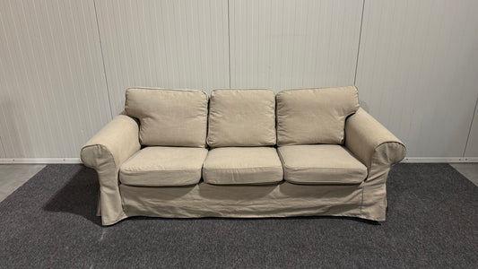 IKEA Ektorp-soffa i beige