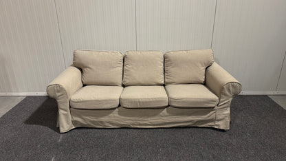 IKEA Ektorp-soffa i beige