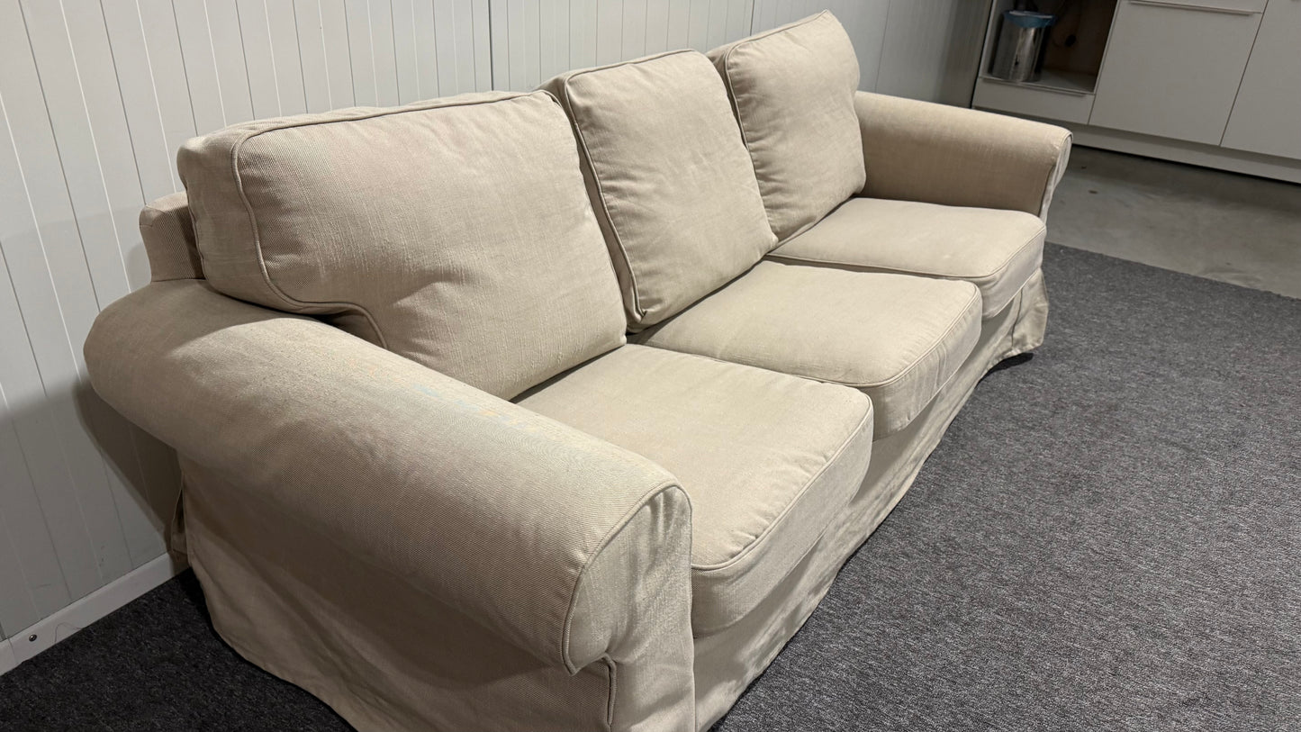 IKEA Ektorp-soffa i beige