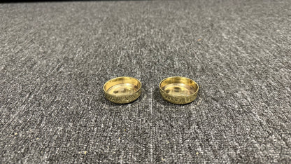 Möbelunderlägg i mässing