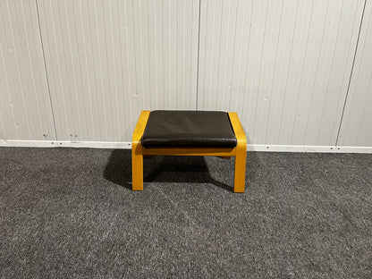 Pall i brunt läder