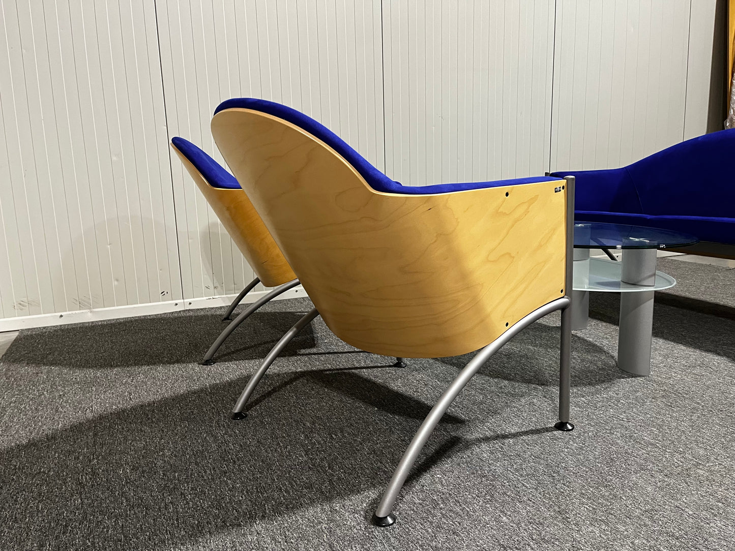Kontorsmöbler – Loungeset i blå färg från EFG