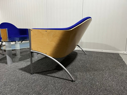 Kontorsmöbler – Loungeset i blå färg från EFG