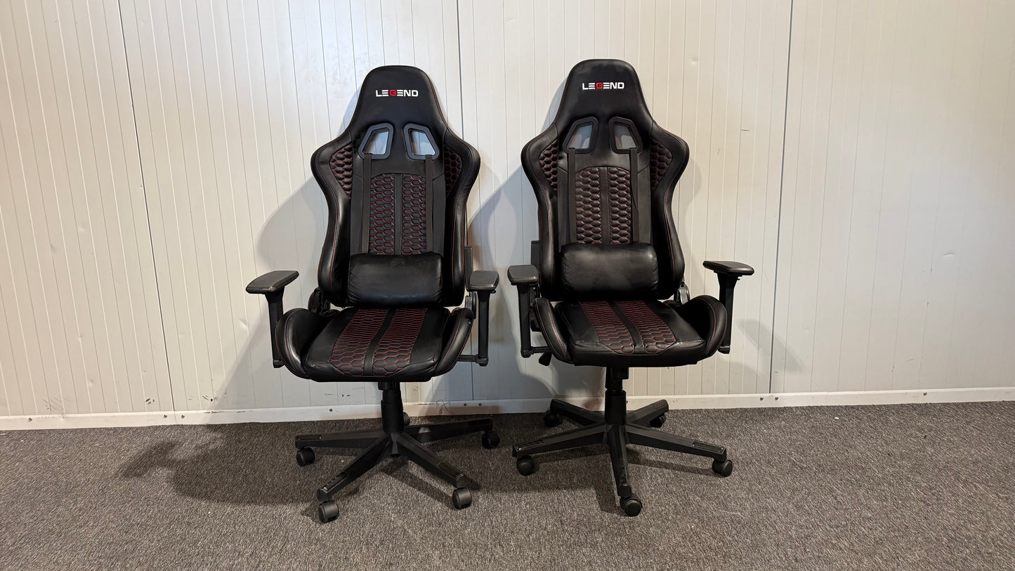 Begagnade gamingstolar höj- och sänkbara