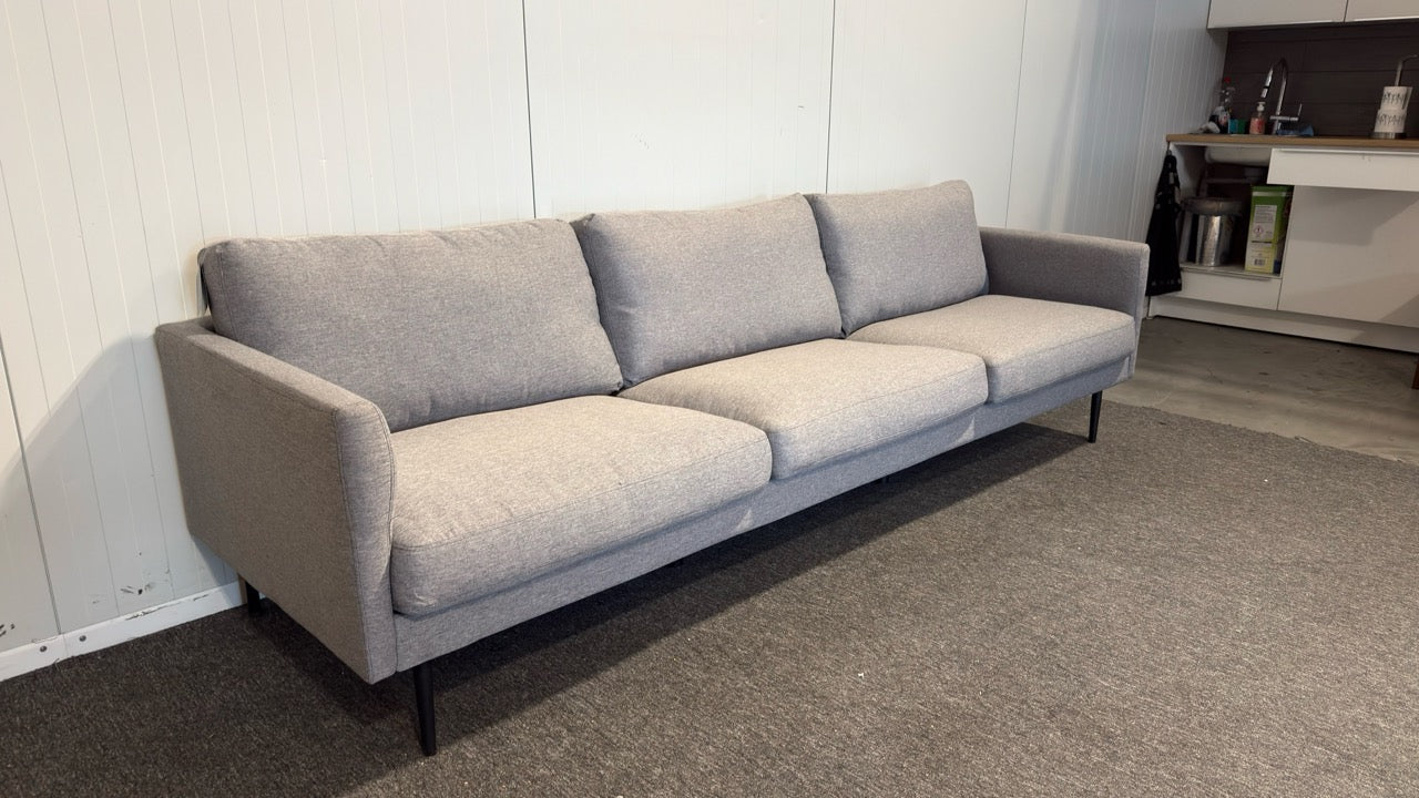 Venture Design soffa grå 3-sits – sida