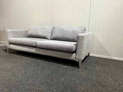 IKEA grå tvåsits soffa