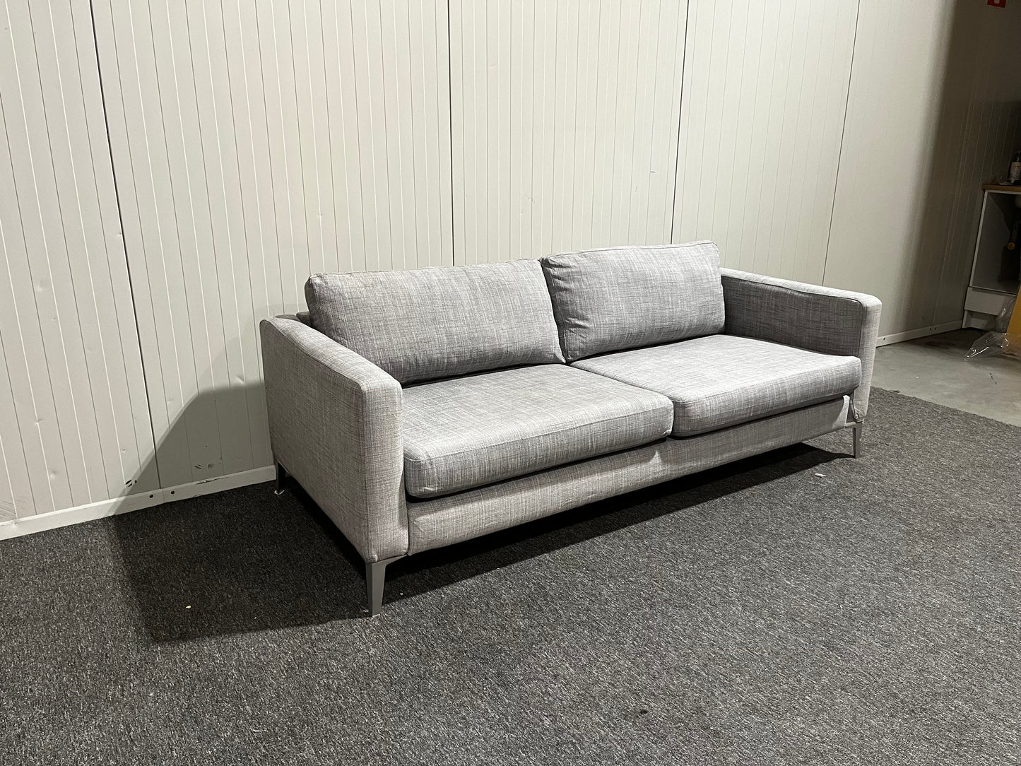 IKEA grå tvåsits soffa