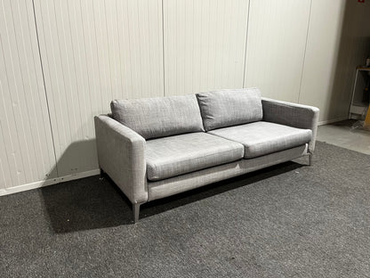 IKEA grå tvåsits soffa