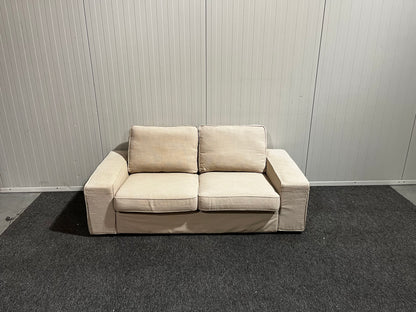 IKEA KIVIK tvåsitssoffa i beige
