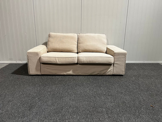IKEA KIVIK tvåsitssoffa i beige