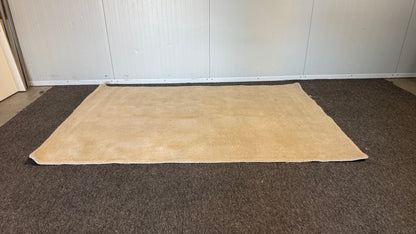 Begagnad vit matta kant detalj