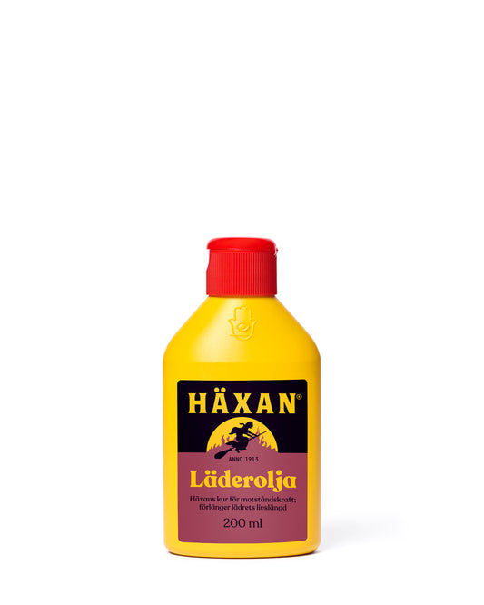 Häxan Läderolja 200 ml – vård för läder och skinn